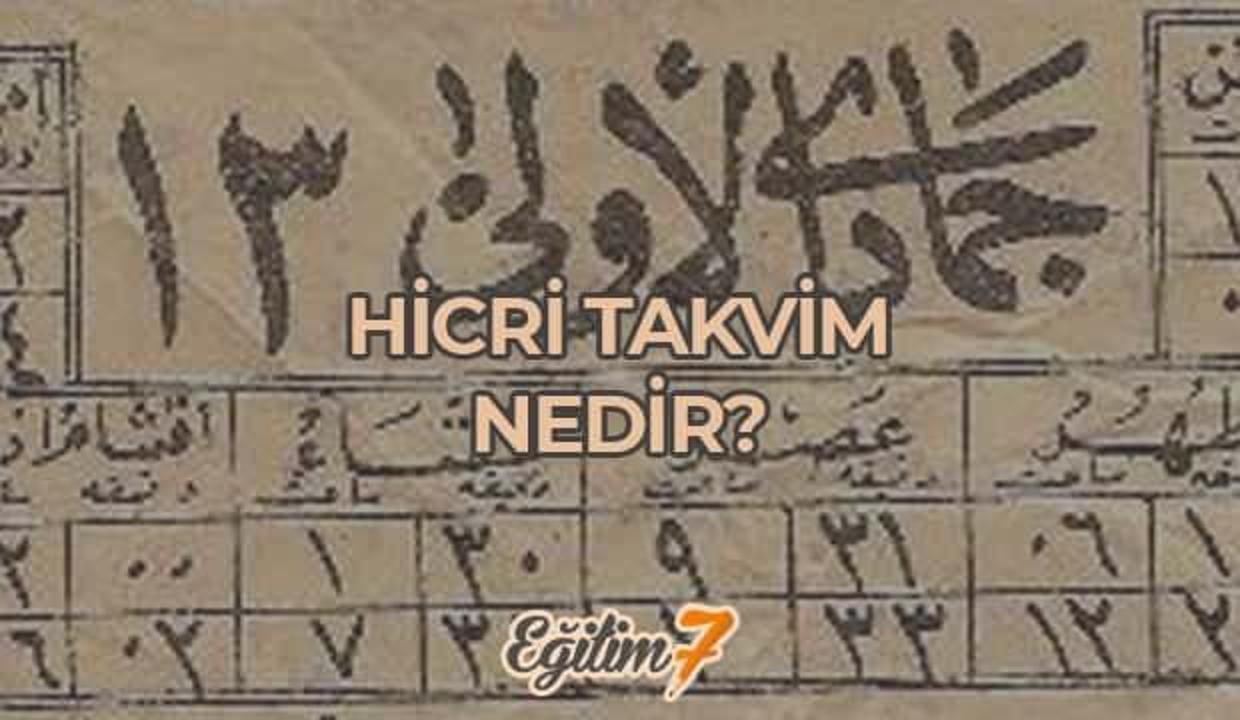 Hicri Takvim Nedir Hicri Takvim Aylari Neler Egitim Haberleri
