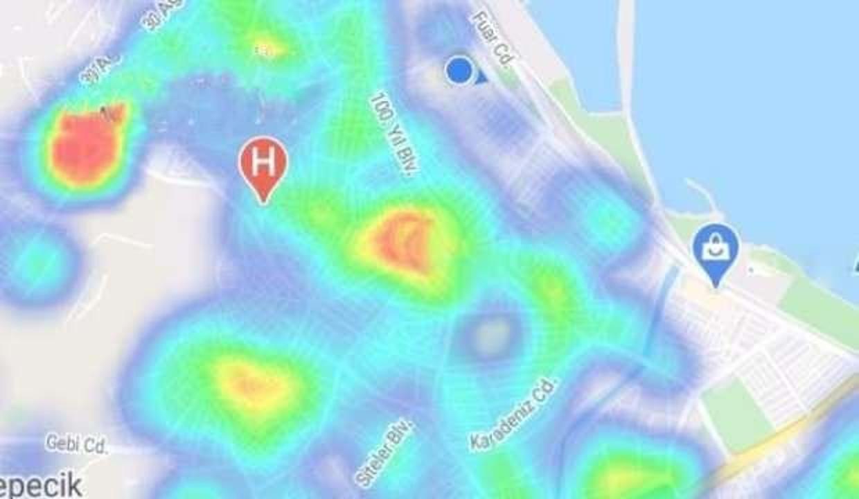 Samsun'un koronavirüs risk haritası yeşile dönmeye başladı!