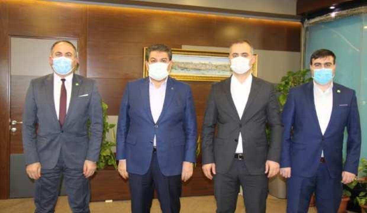 Elibüyük'ten İBB AK Parti Grup Başkanvekili Göksu'ya ziyaret