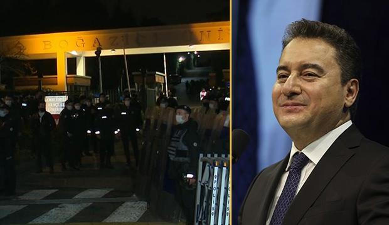 Dini ve milli değerlerimiz çiğnenirken susan Babacan'dan Boğaziçi'ndeki provokatörlere destek