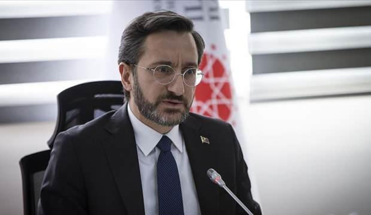 Fahrettin Altun: Biraz akıl ve izan sahibi olan birisi bu lafın söylenmeyeceğini bilir