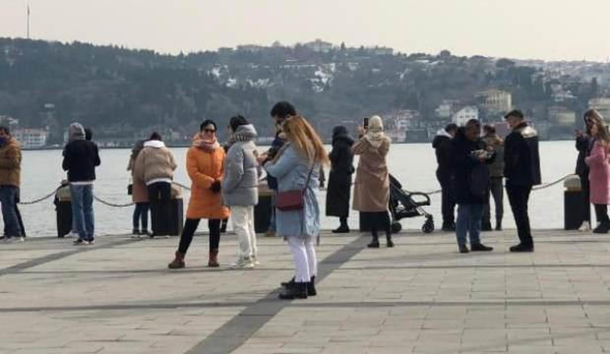 'Kısıtlanamayanlar' soluğu Ortaköy Sahili'nde aldı