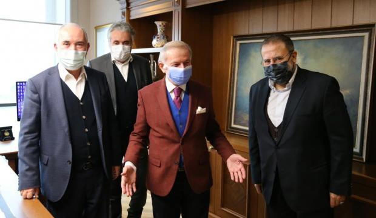 Bayrampaşa Belediye Başkanı Aydıner'den Kanal7 Medya Grubu'na 'hayırlı olsun' ziyareti