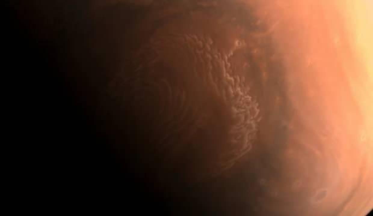 Çin'in uzay aracı Mars'tan yeni fotoğraflar yolladı
