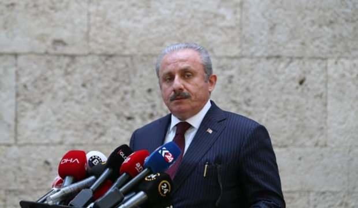Meclis Başkanı Şentop'tan AP'nin Türkiye kararına tepki