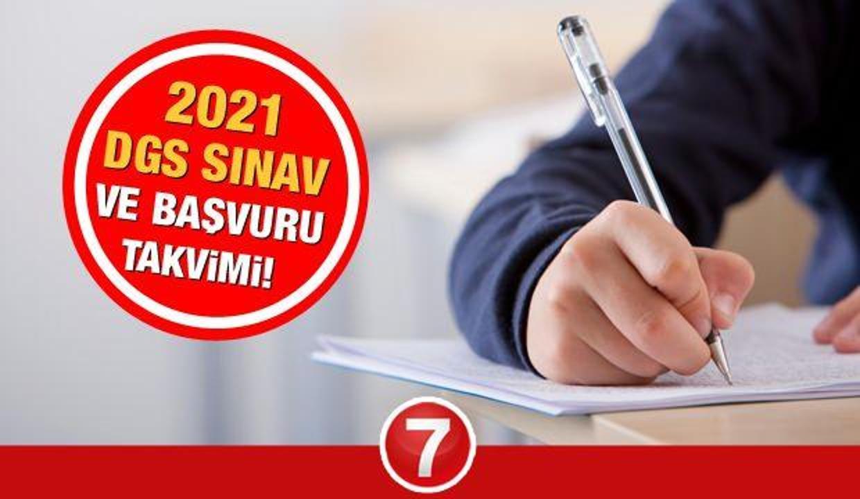 ÖSYM 2021 DGS sınavı başvuruları ne zaman başlayacak? Dikey Geçiş Sınav ve başvuru takvimi!