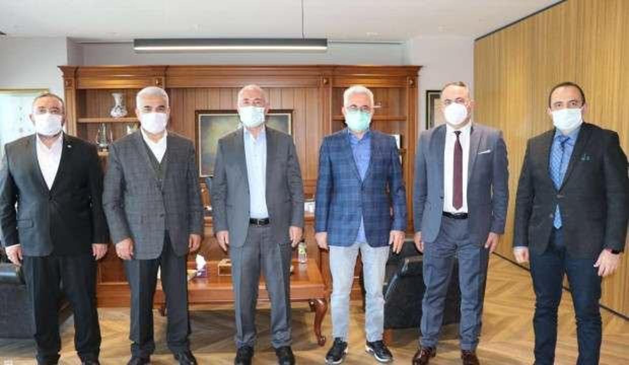 HÜDA PAR'dan Kanal 7'ye hayırlı olsun ziyareti