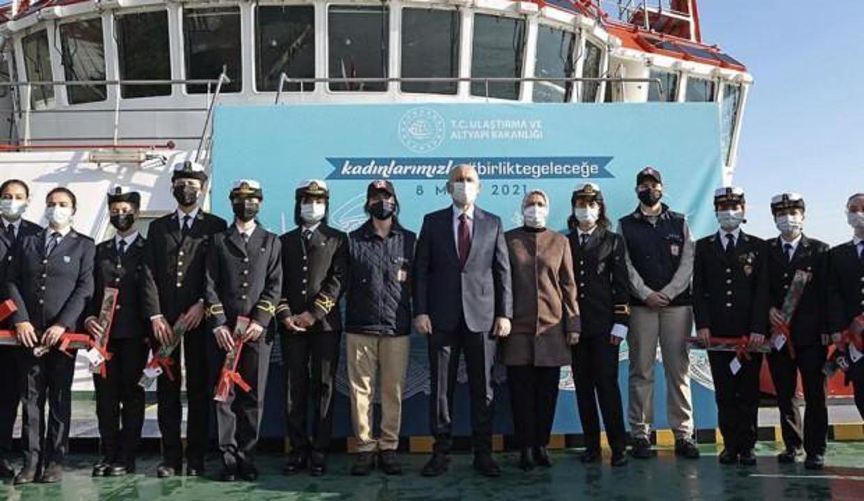 Bakan Karaismailoğlu'ndan 'denizcilikte kadın istihdamının artırılması' hedefi