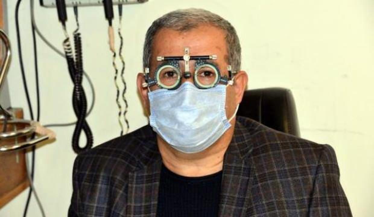 Koronavirüs nedeniyle bir gözünü kaybetti