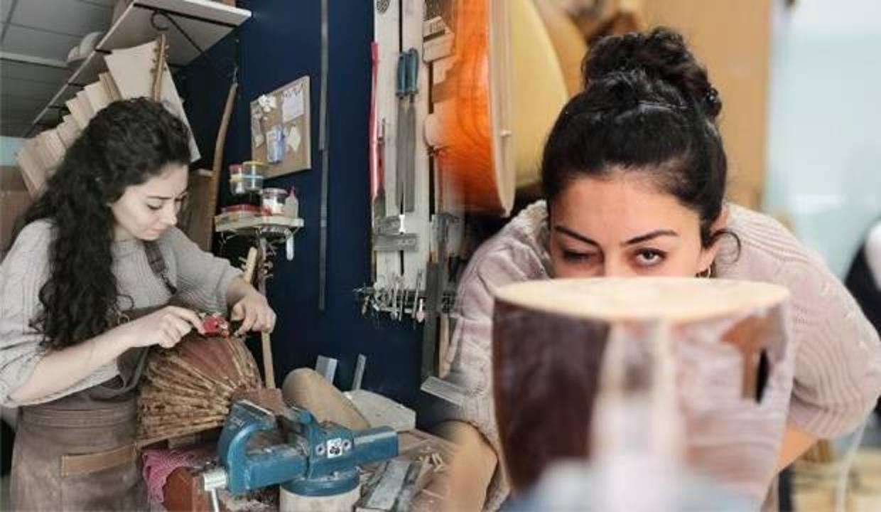 Türkiye'nin tek kadın bağlama ustası Senem Arın Tunceli'de!