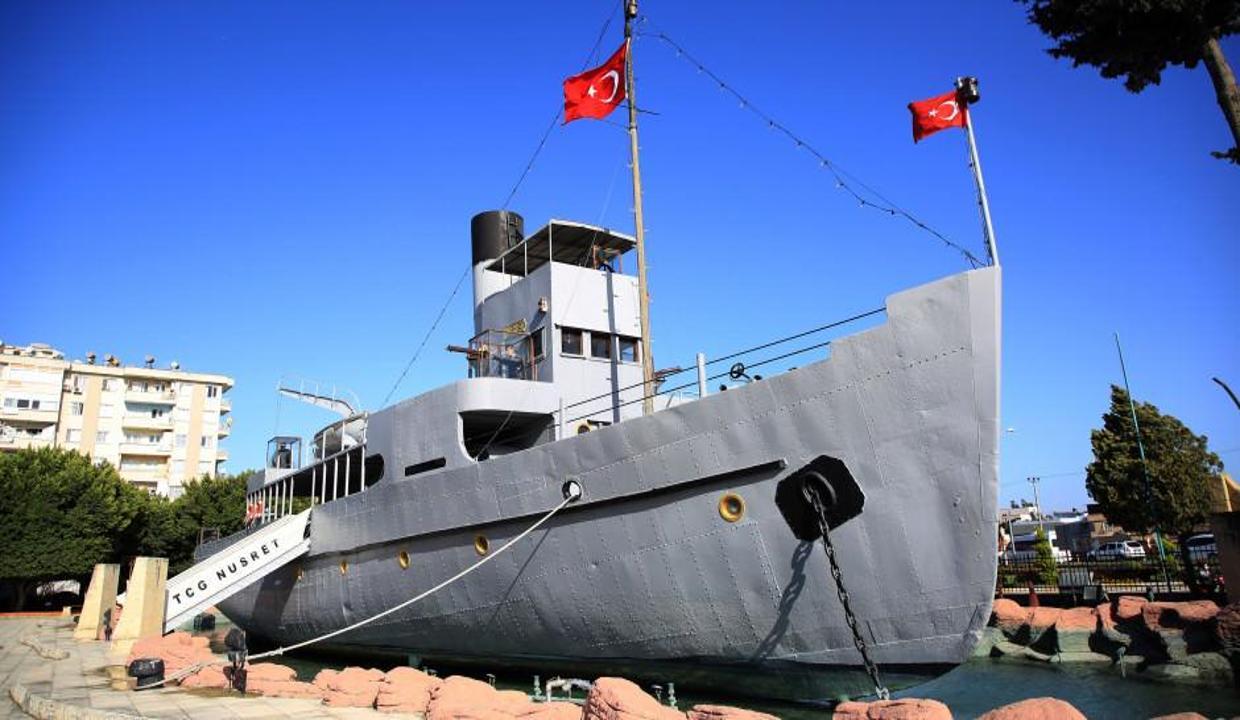 Çanakkale destanının simgesi Nusret Mayın Gemisi
