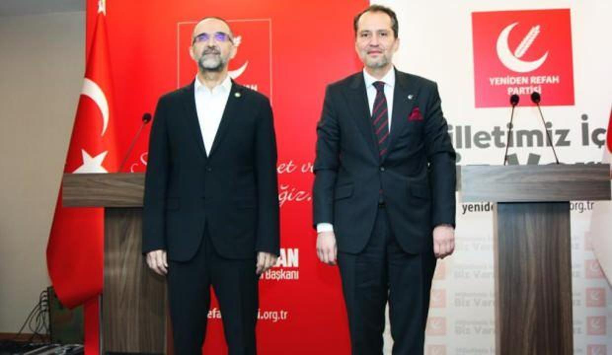 Erbakan, HÜDA PAR Genel Başkanı İshak Sağlam'ı kabul etti