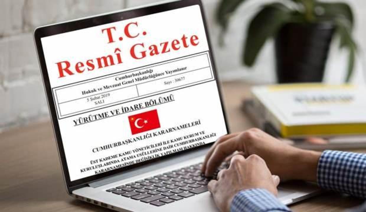 Cumhurbaşkanı Atama Kararları Resmi Gazete’de