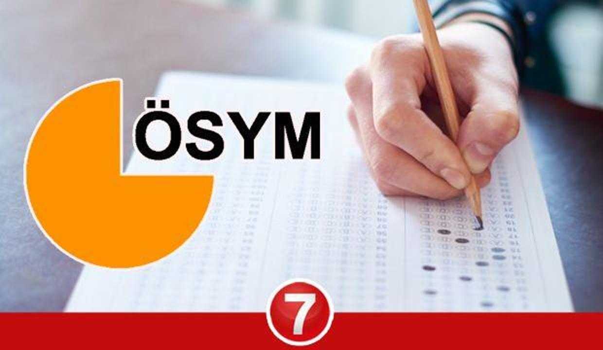 2021 KPSS, DGS, YDS, ALES, YÖKDİL sınavları ne zaman? ÖSYM sınav takvimi!