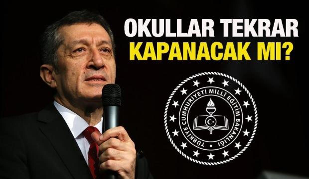 Okullar tekrar kapanır mı 2021? MEB Bakanı Selçuk’tan kritik uzaktan eğitim açıklaması!