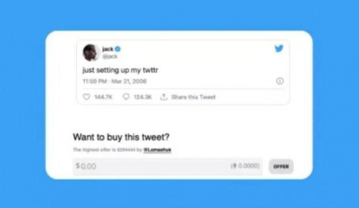 Tarihte atılan ilk tweeti bir Türk satın aldı