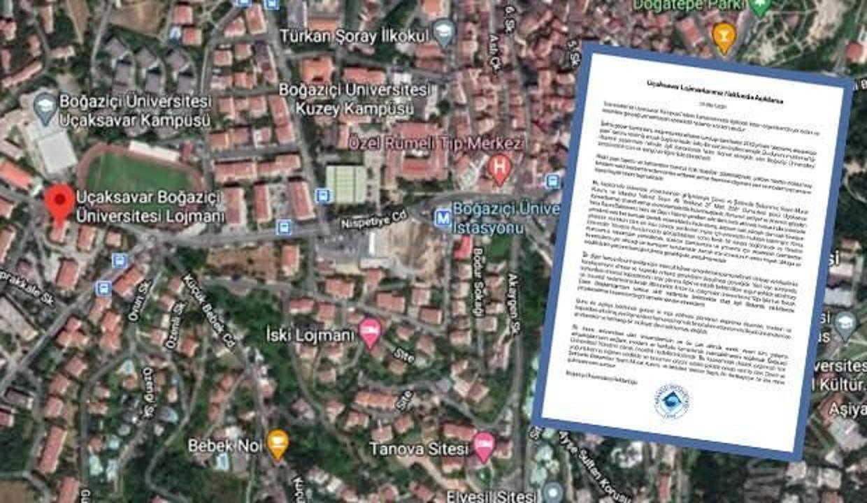 Boğaziçi Üniversitesi'nden Uçaksavar Lojmanları hakkında açıklama