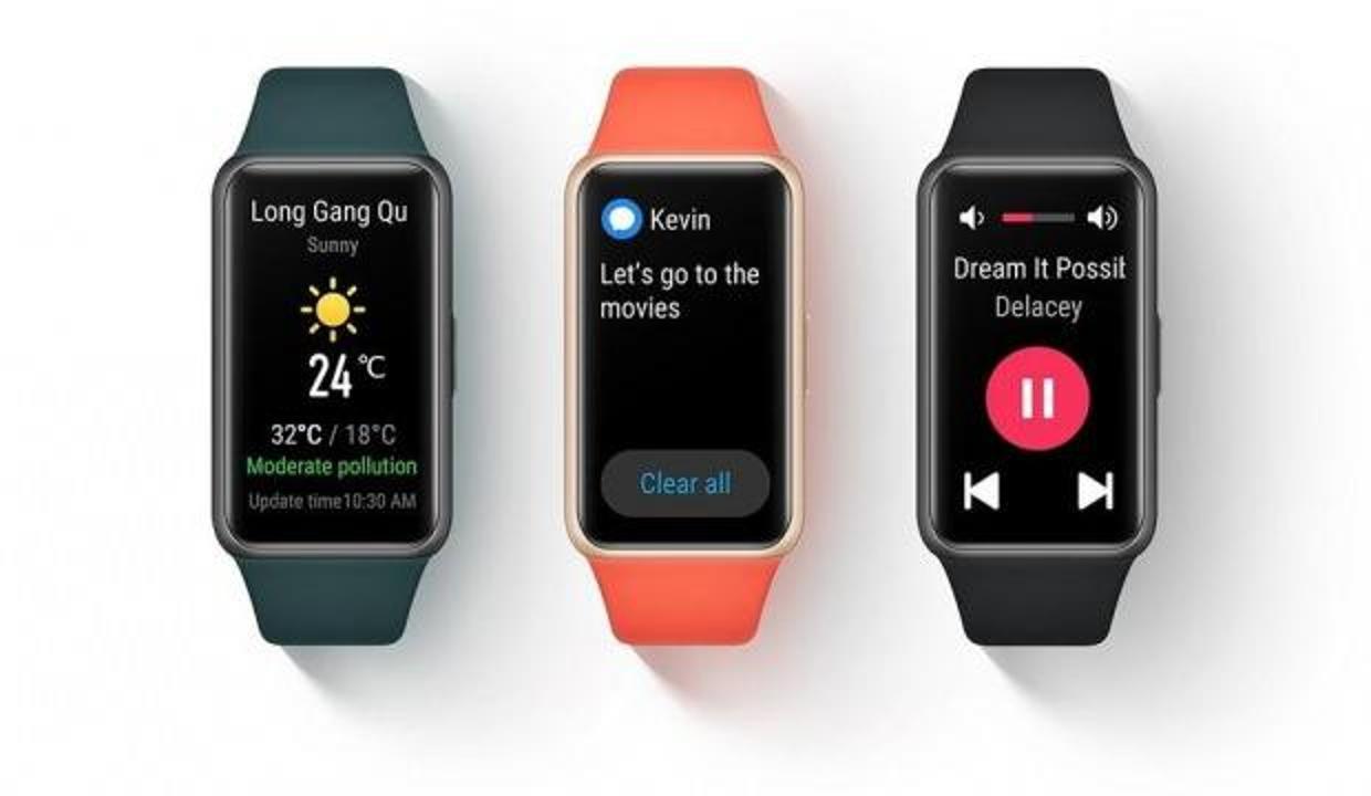 Huawei'nin akıllı bilekliği Huawei Band 6 tanıtıldı