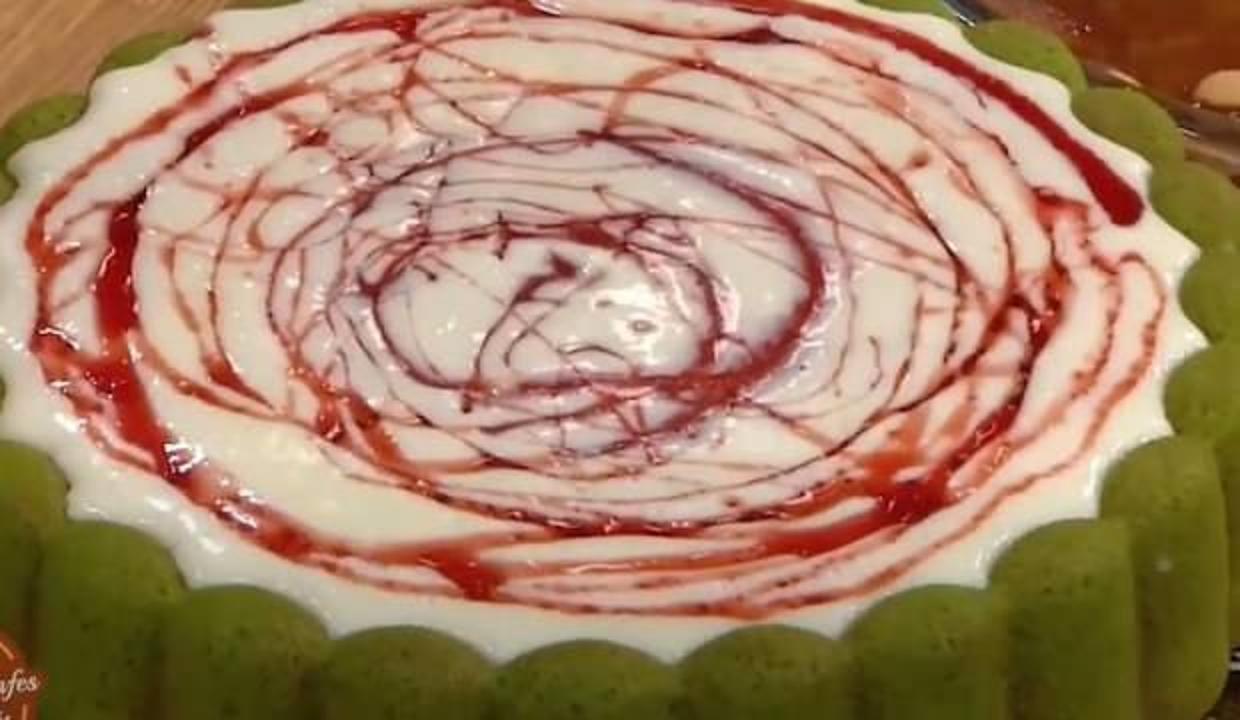 Tart kalıbında karpuz kek nasıl yapılır? Ispanaklı karpuz pasta tarifi...