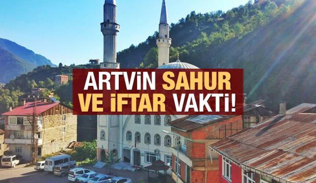 Artvin İmsakiye 2021: Diyanet Artvin sahur saatleri ve iftar vakti