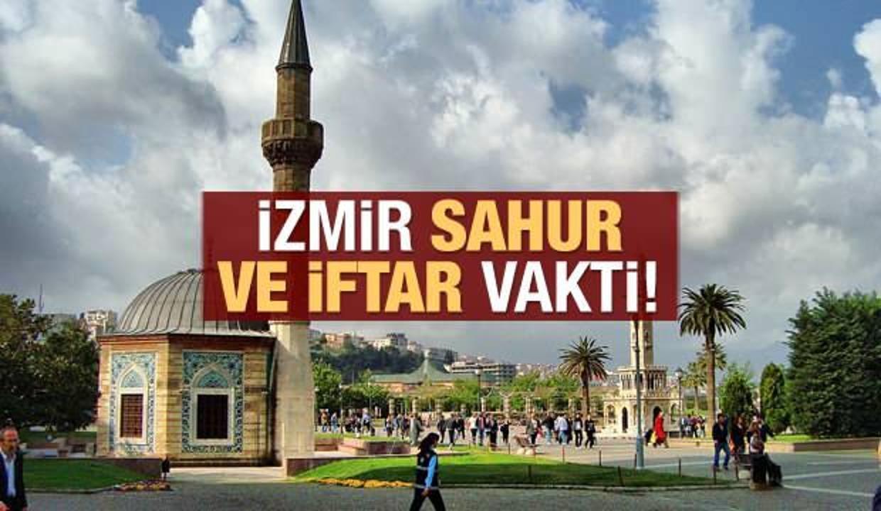 izmir imsakiye 2021 diyanet izmir sahur saatleri ve iftar vakti dini bilgiler haberleri