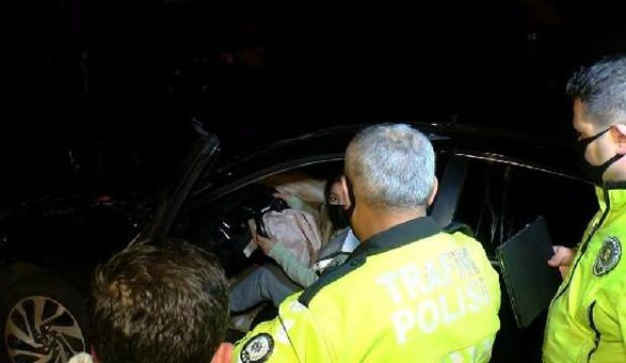 Polis ekipleri kaza sonrası sürücüyü koltuğa oturtunca inanamadılar!