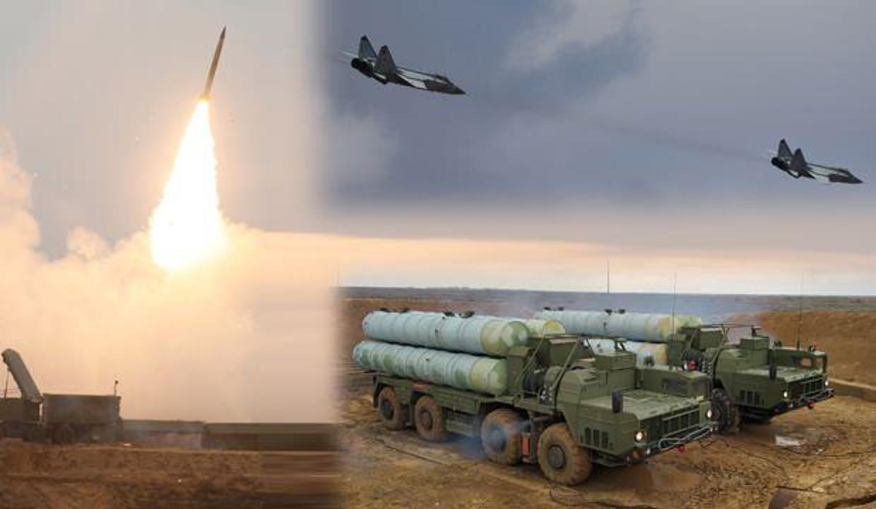 Rusya'da S-400'ler ateşlendi, savaş uçakları kaçtı