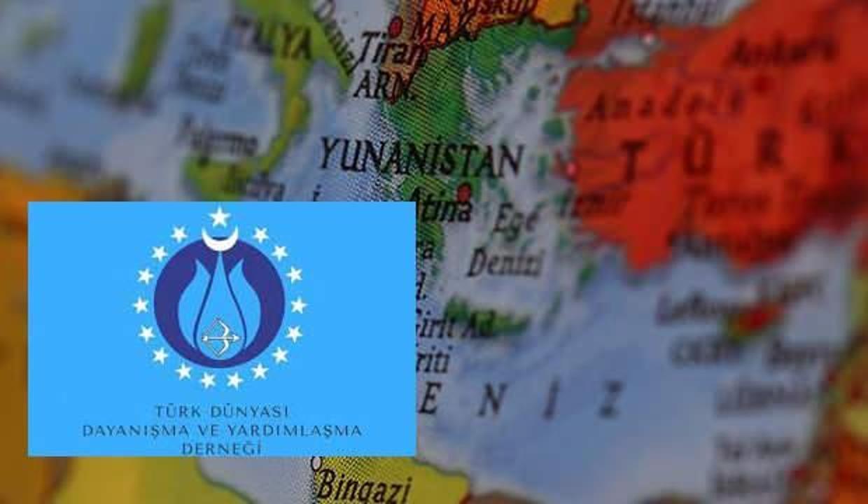 Türk Dünyası Dayanışma ve Yardımlaşma Derneği'nden Yunan'a kınama bildirisi