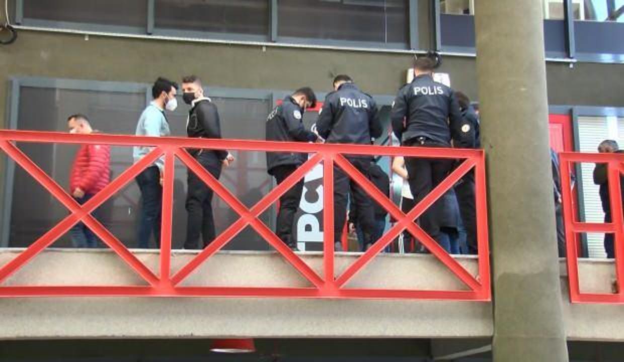 Esenler Tekstilkent'te iş yerine silahlı baskın!