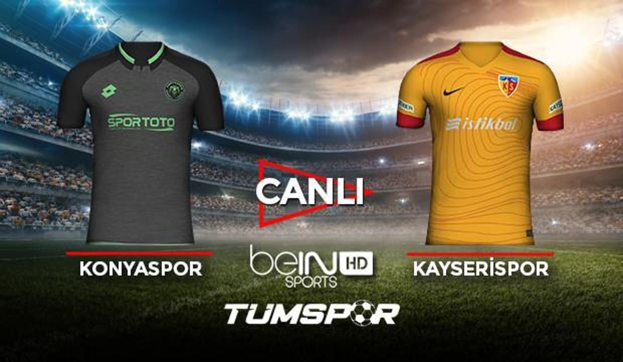 konyaspor kayserispor maci canli izle bein sports konya kayseri maci canli skor takip tum spor haber