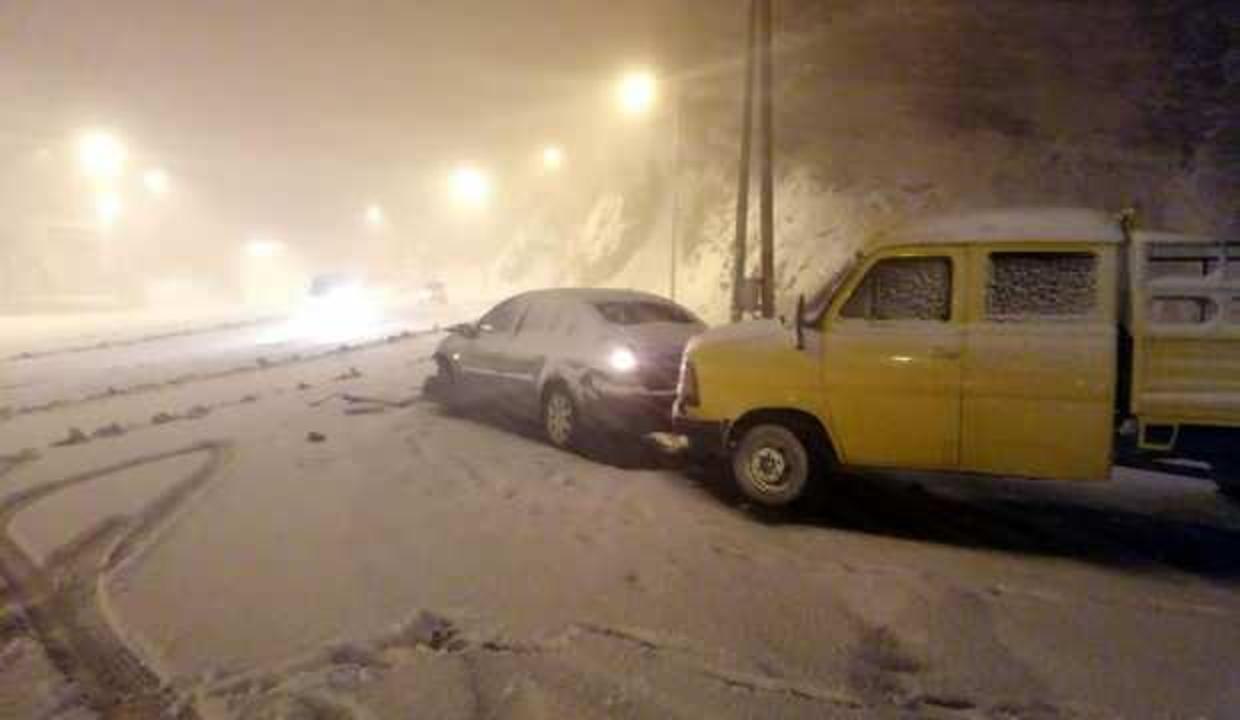 Zigana dağında trafik kazası: 1 yaralı