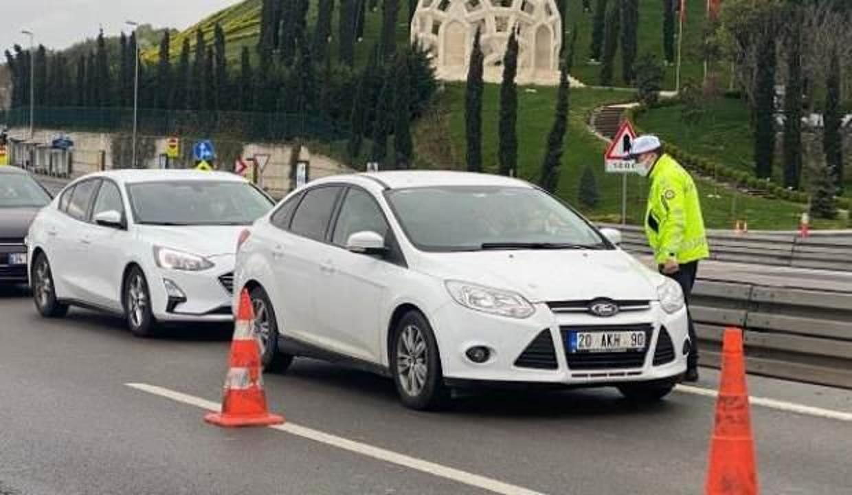 15 Temmuz Şehitler Köprüsü'nde kısıtlama denetimleri sürüyor