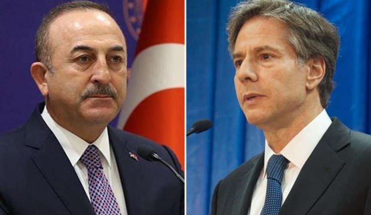 Bakan Çavuşoğlu, ABD'li mevkidaşı Blinken ile görüştü