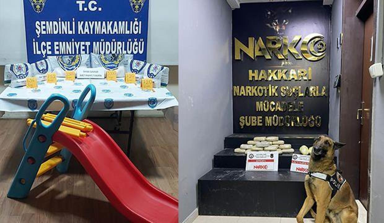 Kargo kolisindeki oyuncakların içinden uyuşturucu çıktı