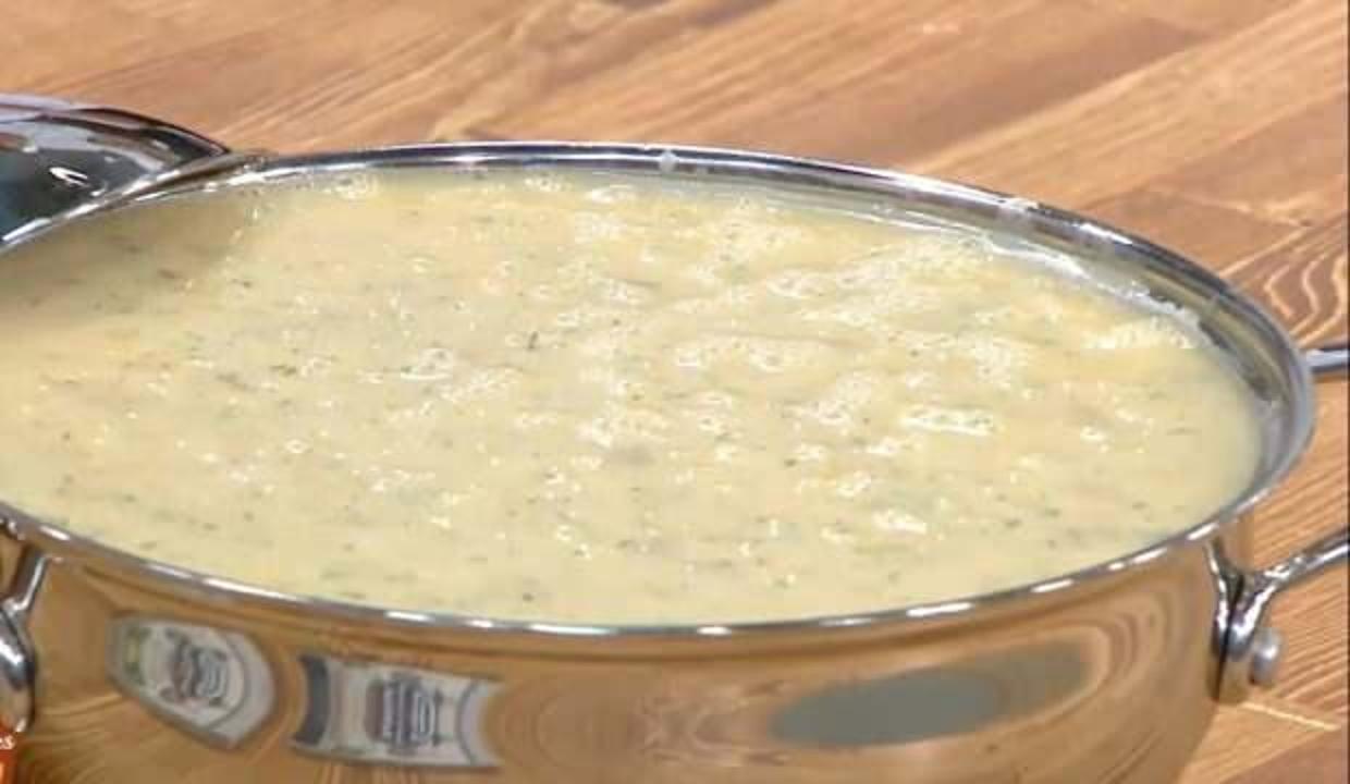 Közlenmiş patlıcan çorbası nasıl yapılır? Patlıcan çorbası tarifi...