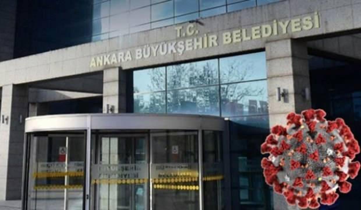 Ankara’da 847 Büyükşehir çalışanı pozitif
