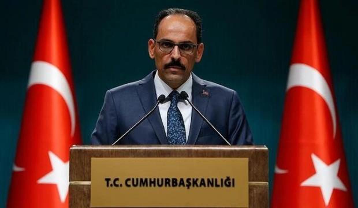 Kalın duyurdu: 'ABD'ye Farklı şekillerde yanıt verilecek'