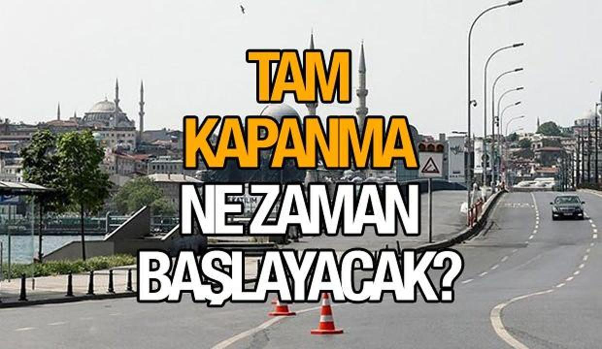 Tam kapanma 29 Nisan saat kaçta başlayacak? Yarın sokağa çıkma yasağı var mı?