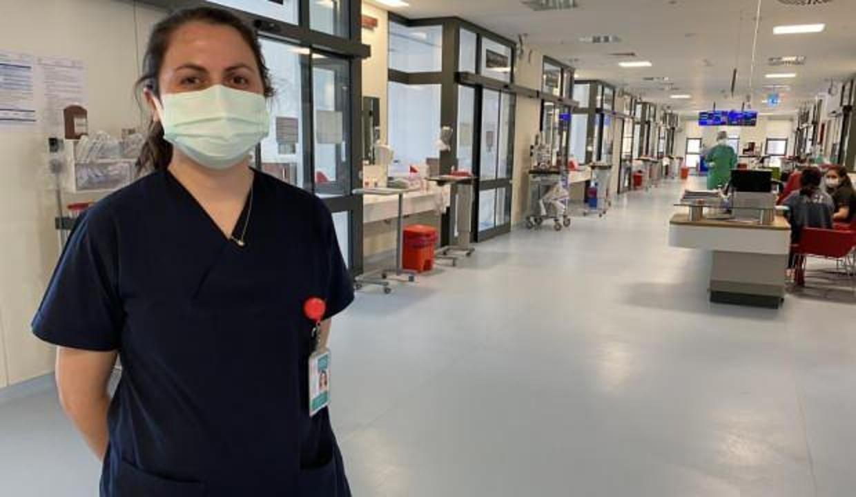 14 yıllık hemşire koronayı atlatarak hastalarına döndü!