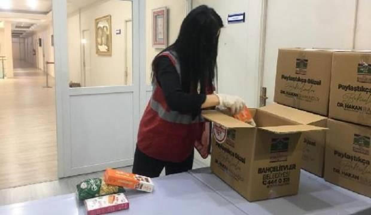 Bahçelievler’de çölyak hastalarına gıda yardımı yapıldı