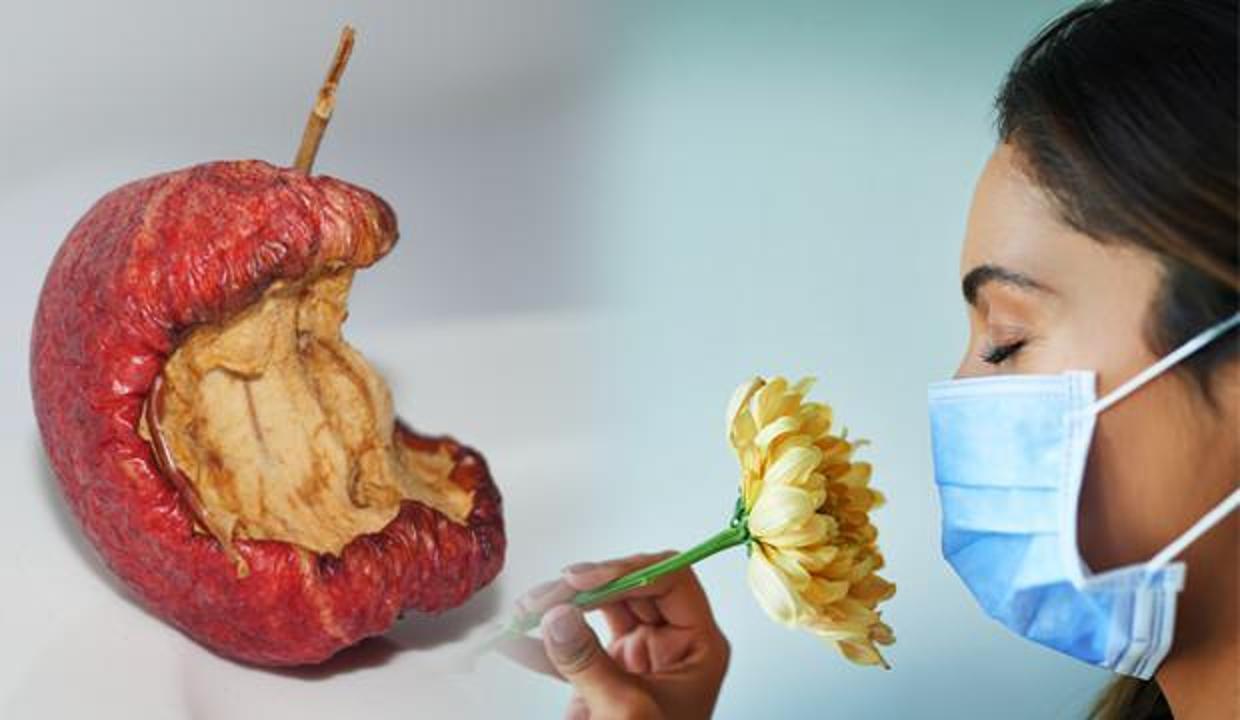 Koronavirüs atlatanlarda ortaya çıkıyor: Çürümüş elma ve küf kokusu!