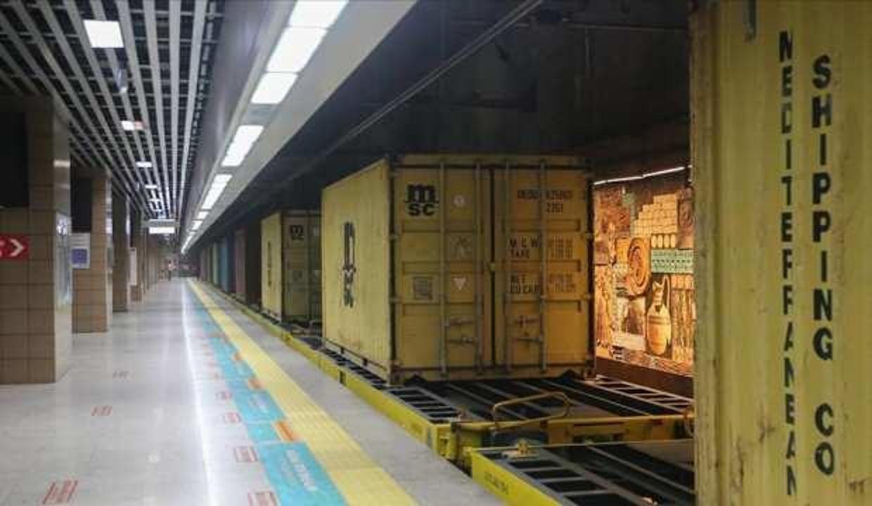 Marmaray kıtalar arasındaki yük taşımacılığının kalbi oldu