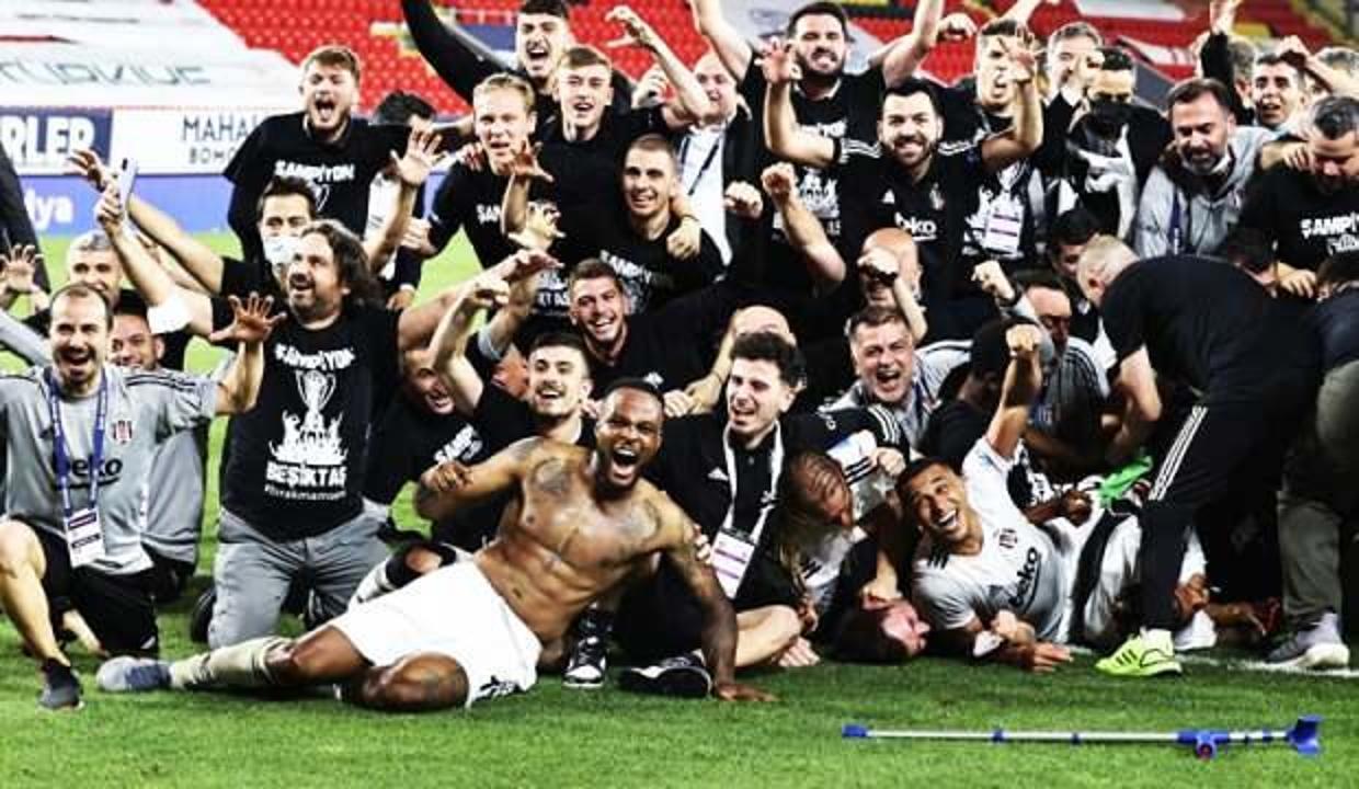 Beşiktaş şampiyonluk kupasına kavuşuyor!