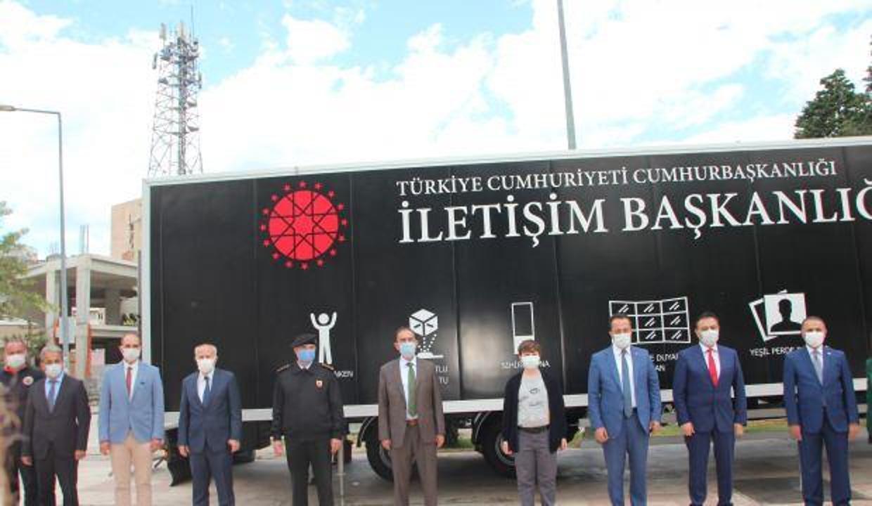 Cumhurbaşkanlığı İletişim Başkanlığı Dijital Tırı, Bilecik'te ziyarete açıldı