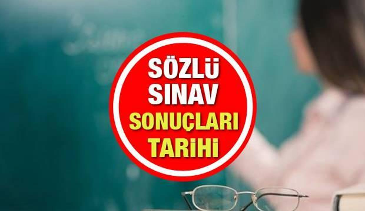 MEB 2021 Sözleşmeli öğretmenlik mülakat sonuçları ne zaman açıklanacak?