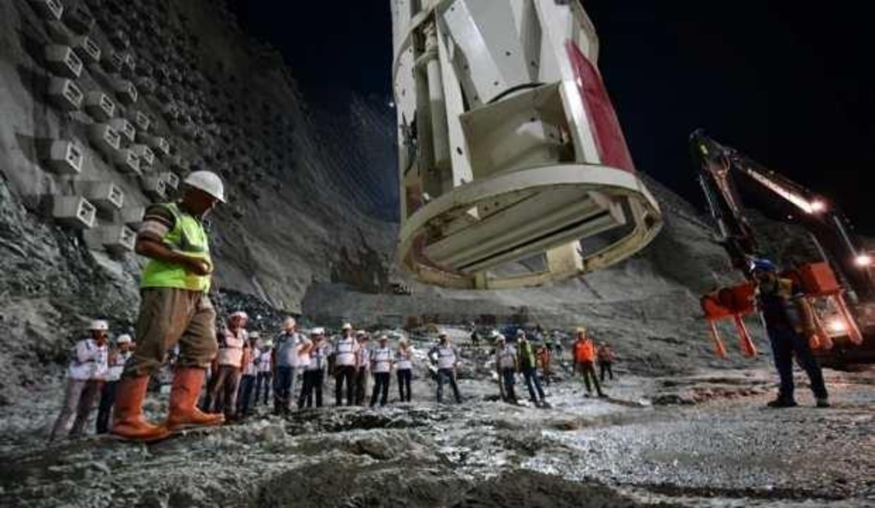 Yusufeli'nde son beton döküldü