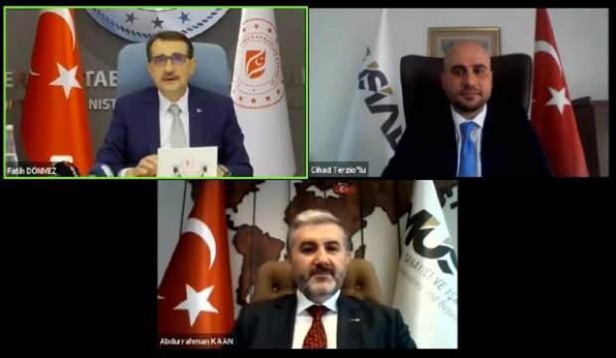 Bakan Dönmez'den doğal gaz ve elektrik arzı açıklaması