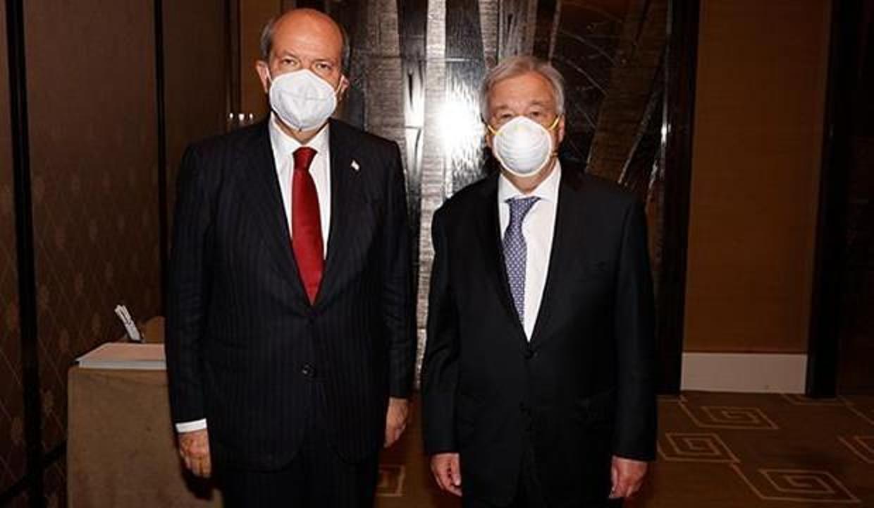 KKTC Cumhurbaşkanı Tatar'dan Guterres'e 'dengeli duruş' teşekkürü