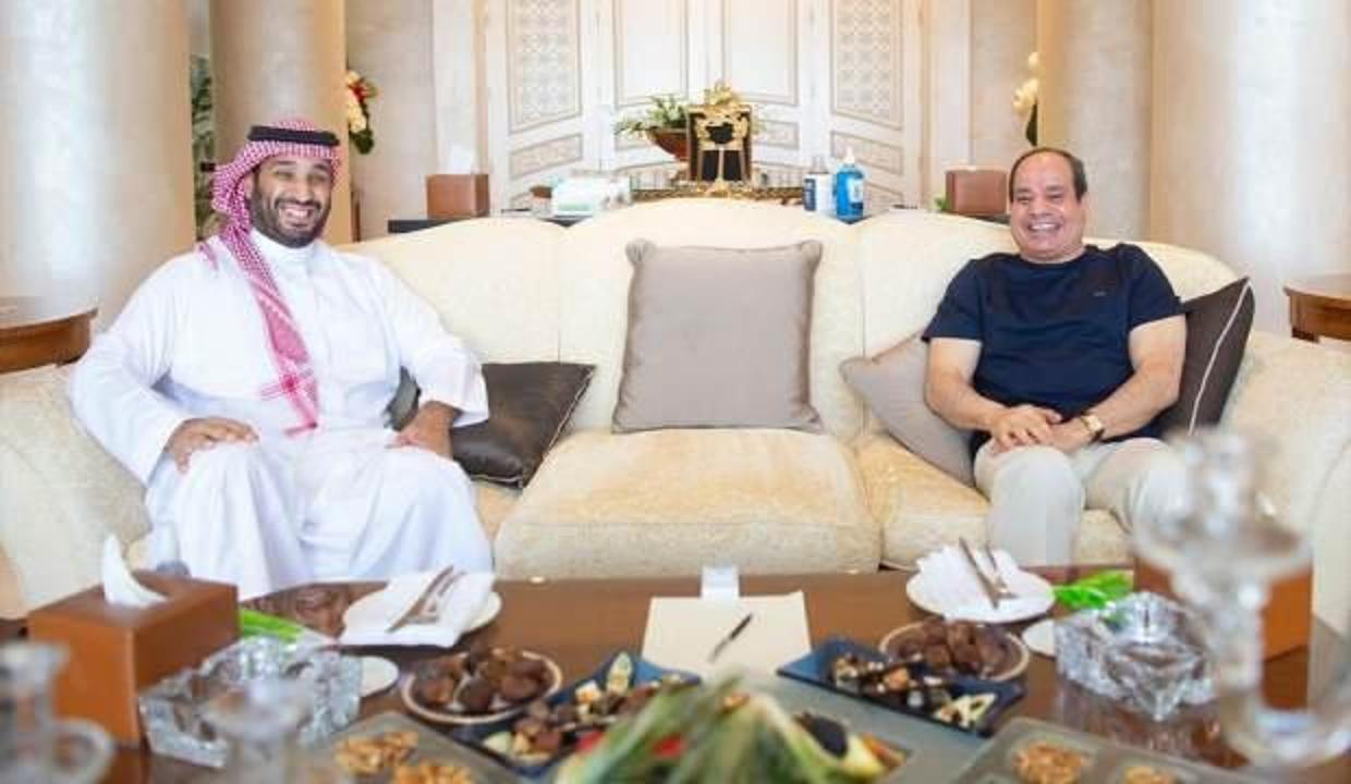 Sisi ve Prens bin Selman'dan dikkat çeken görüşme
