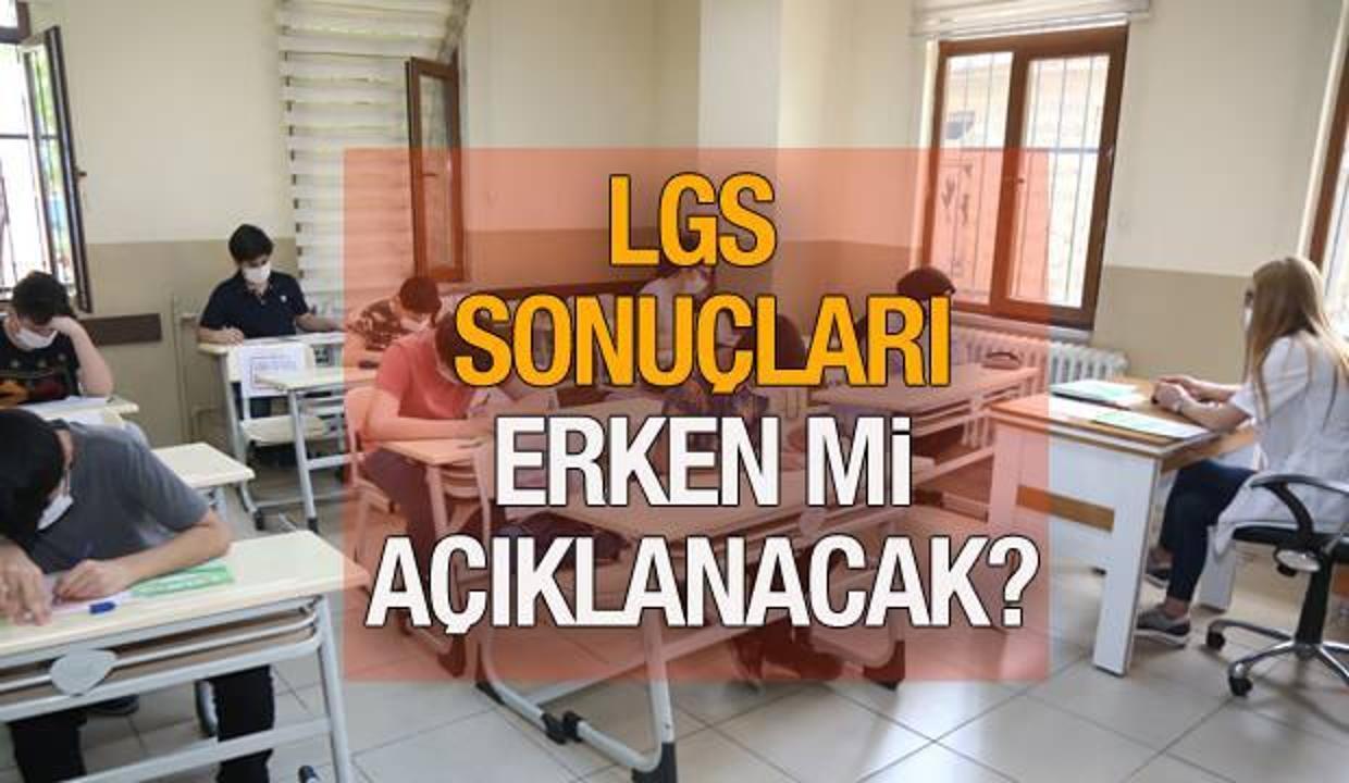LGS sonuçları ne zaman açıklanacak? 2021 MEB LGS sınav sonuç takvimi!